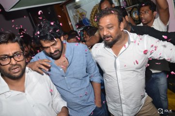 Prabhas Watches Baahubali at Sudharshan Theatre